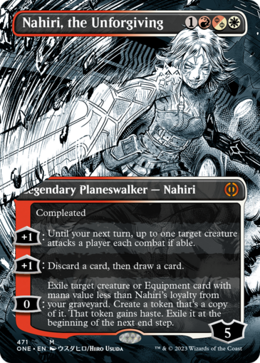 Nahiri, the Unforgiving V4 (Step-and-compleat foil)