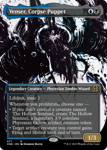 Venser, Corpse Puppet V2 (Step-and-compleat foil)
