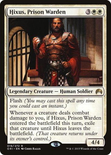 Hixus, Prison Warden