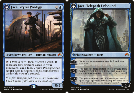 Jace, Vryn's Prodigy // Jace, Telepath Unbound