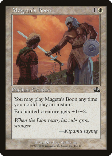 Mageta's Boon