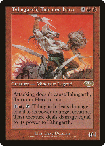 Tahngarth, Talruum Hero