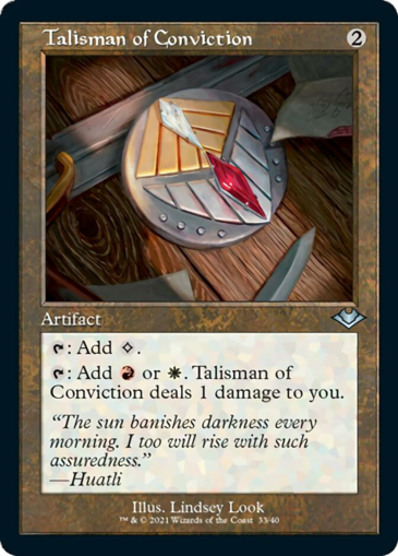 Talisman of Conviction V1