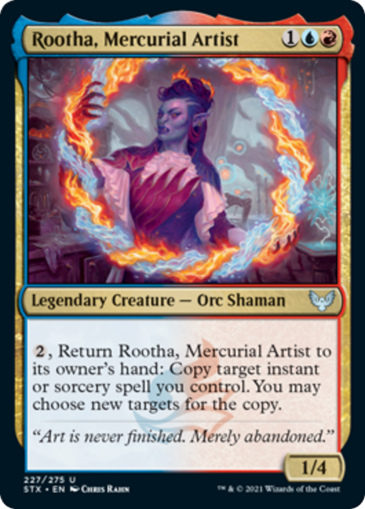 Rootha, Mercurial Artist