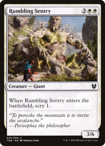 Rumbling Sentry