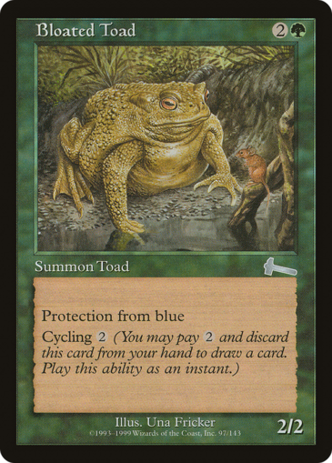 Bloated Toad