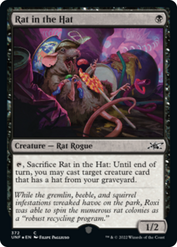 Rat in the Hat (Galaxy Foil)