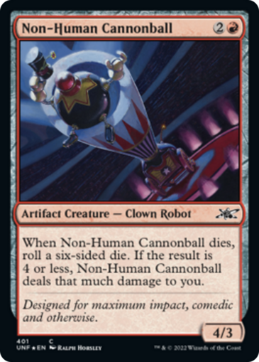 Non-Human Cannonball (Galaxy Foil)