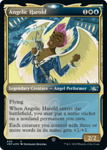 Angelic Harold V3 (Galaxy Foil)