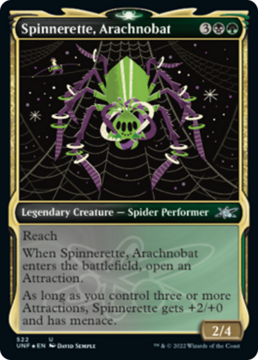 Spinnerette, Arachnobat V3 (Galaxy Foil)