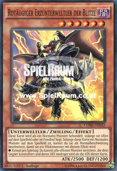 Red-Eyes Archfiend of Lightning