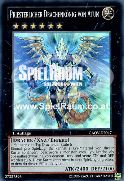 Hieratic Dragon King of Atum