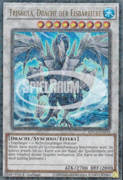 Trishula, Dragon of the Ice Barrier