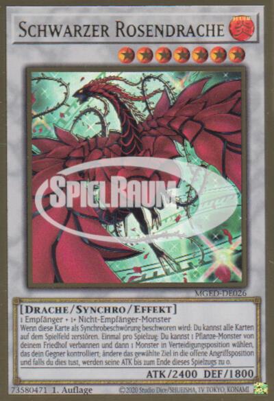 Black Rose Dragon V2 (Alternate Art)