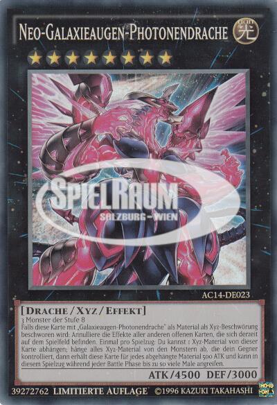 Neo Galaxy-Eyes Photon Dragon (Reprint)