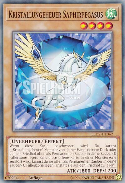 Crystal Beast Sapphire Pegasus (Reprint)