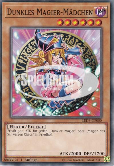 Dark Magician Girl (Reprint) (Artwork may vary!)