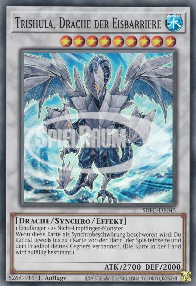 Trishula, Dragon of the Ice Barrier (Reprint)