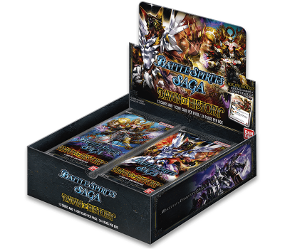 Battle Spirits Saga BSS01 Dawn of History Boosterdisplay (ENG)