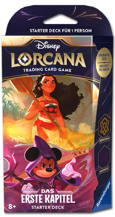 Disney Lorcana: Das Erste Kapitel Starter Deck 2 - Vaiana/Micky Maus (DE)