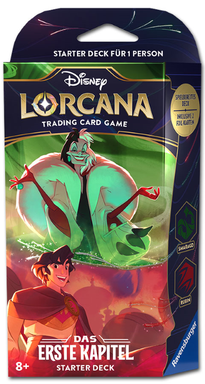 Disney Lorcana: Das Erste Kapitel Starter Deck 3 - Cruella De Vil/Aladdin (DE)