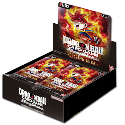 Dragonball Super Fusion World Blazing Aura FB02 Boosterdisplay (ENG)