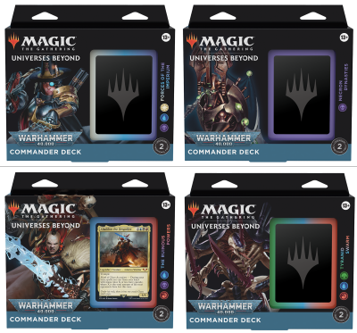 Jenseits des Multiversums: Warhammer 40.000 Commander Deck Set (DE)