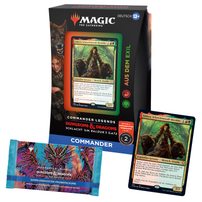 Commander Legends: Schlacht um Baldur’s Gate Commander Deck Aus dem Exil (DE)