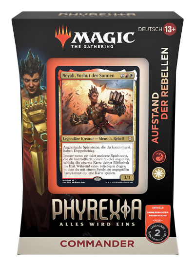 Phyrexia: Alles wird eins Commander Deck Aufstand der Rebellen (DE)