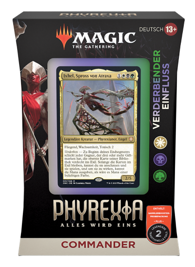 Phyrexia: Alles wird eins Commander Deck Verderbender Einfluss (DE)