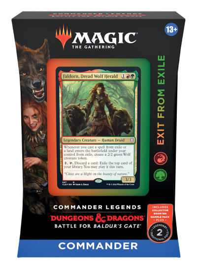 Commander Legends: Battle for Baldur's Gate Commander Deck Exit from Exile (ENG)