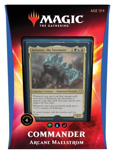 Ikoria: Lair of Behemoths Commander Deck: Arcane Maelstrom (ENG)