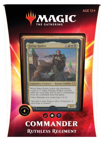 Ikoria: Lair of Behemoths Commander Deck: Ruthless Regiment (ENG)