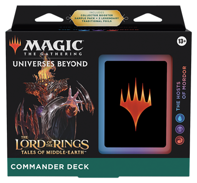 The Lord of the Rings: Tales of Middle-earth Commander Deck - The Hosts of Mordor (ENG)