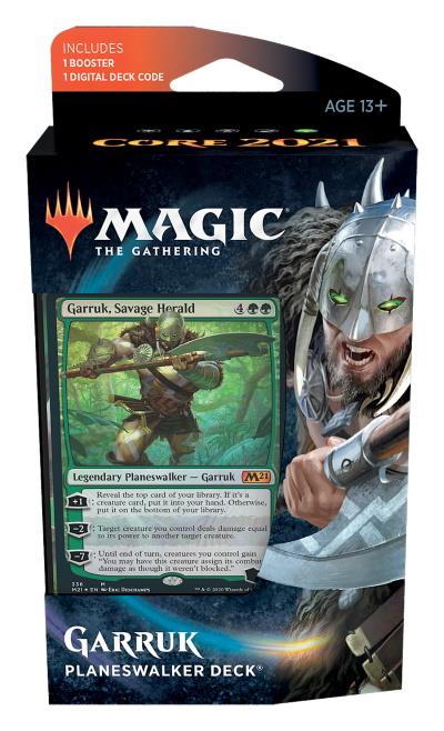 Hauptset 2021 Planeswalker Deck (DE) - Garruk