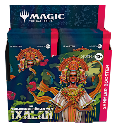 Die verlorenen Höhlen von Ixalan Sammler Boosterdisplay (DE)
