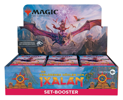 Die verlorenen Höhlen von Ixalan Set Boosterdisplay (DE)