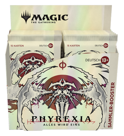 Phyrexia: Alles wird eins Sammler Boosterdisplay (ENG)
