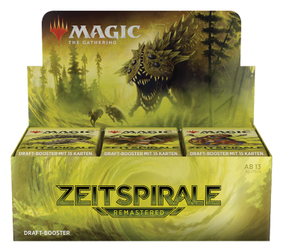 Zeitspirale Remastered Draft Booster Display (DE)