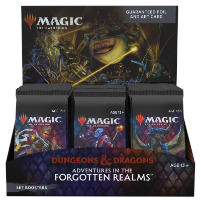 Dungeons & Dragons: Adventures in the Forgotten Realms Set Boosterdisplay (ENG)