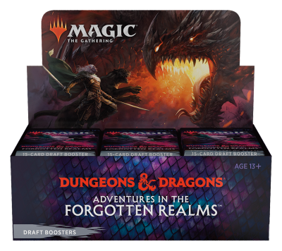 Dungeons & Dragons: Adventures in the Forgotten Realms Draft Boosterdisplay (ENG)