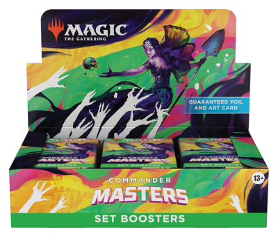 Commander Masters Set Boosterdisplay (ENG)