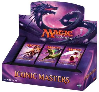 Iconic Masters Boosterdisplay (engl.)