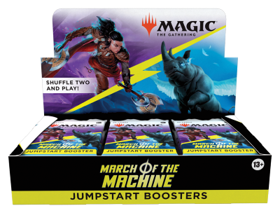 March of the Machine Jumpstart Boosterdisplay (ENG)