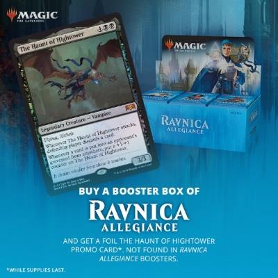 Ravnica Allegiance Boosterdisplay (engl.) + gratis Promo