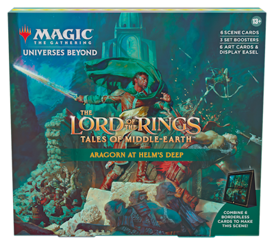 The Lord of the Rings: Tales of Middle-earth Holiday Release: Scene Box - Aragorn at Helm's Deep (ENG)