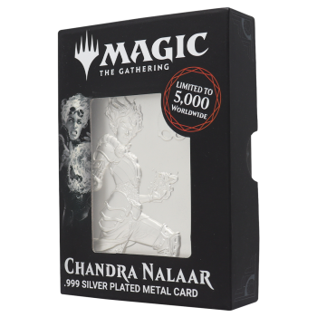 Limited Edition Silver Plated Chandra Nalaar Metal Collectible