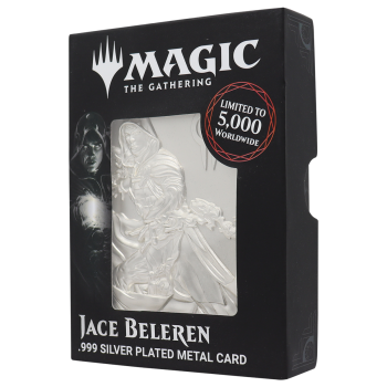 Limited Edition Silver Plated Jace Beleren Metal Collectible