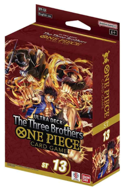 One Piece Card Game The Three Brothers ST-13 Ultra Deck (ENG)