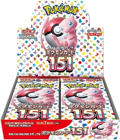 Pokemon Card 151 Boosterdisplay (JPN)